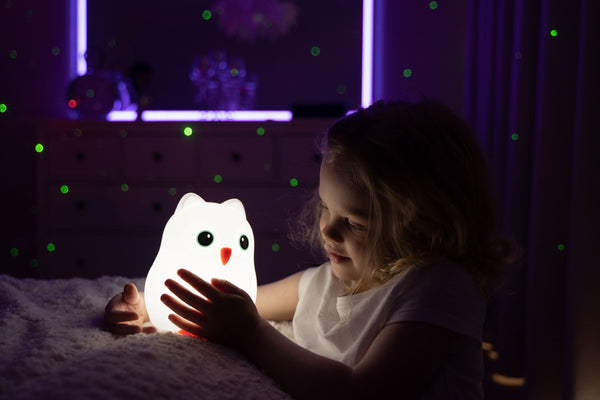 Silicone night light for children Bird